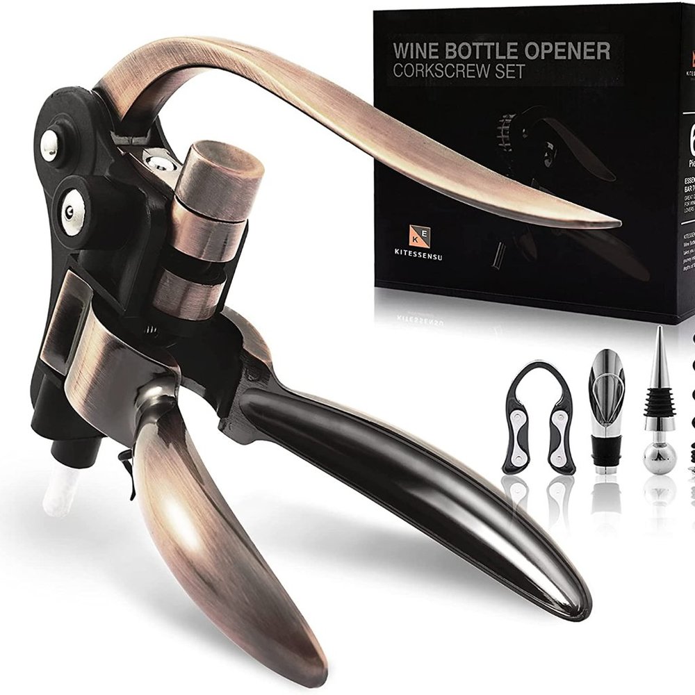 KITESSENSU Wine Bottle Opener Set, Corkscrew Kit w